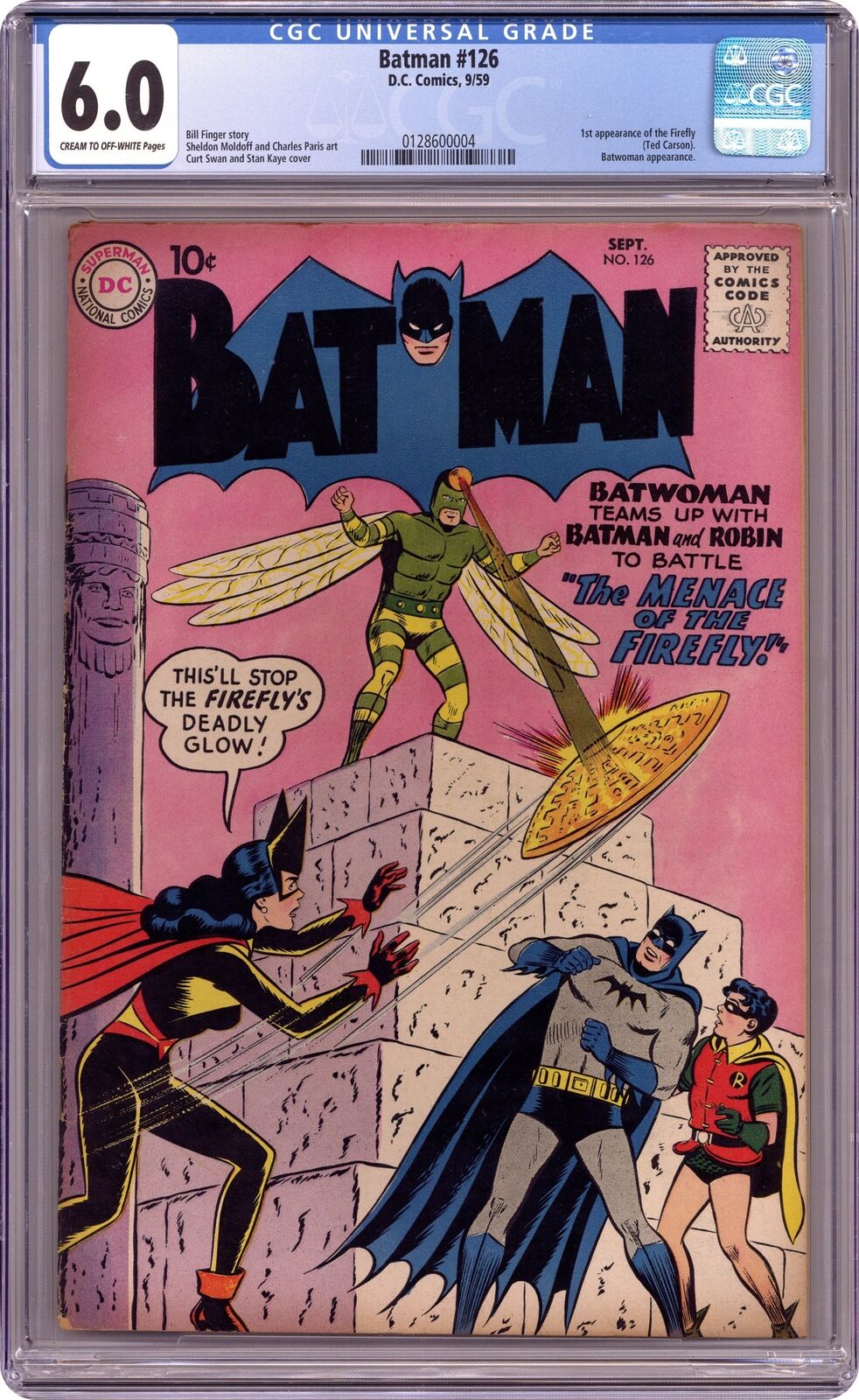 Batman #126 CGC 6.0 1959 0128600004