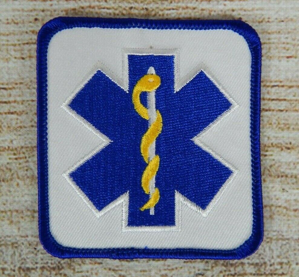 Emergency Medical Technician Star of Life Patch EMT Ambulance First Responders