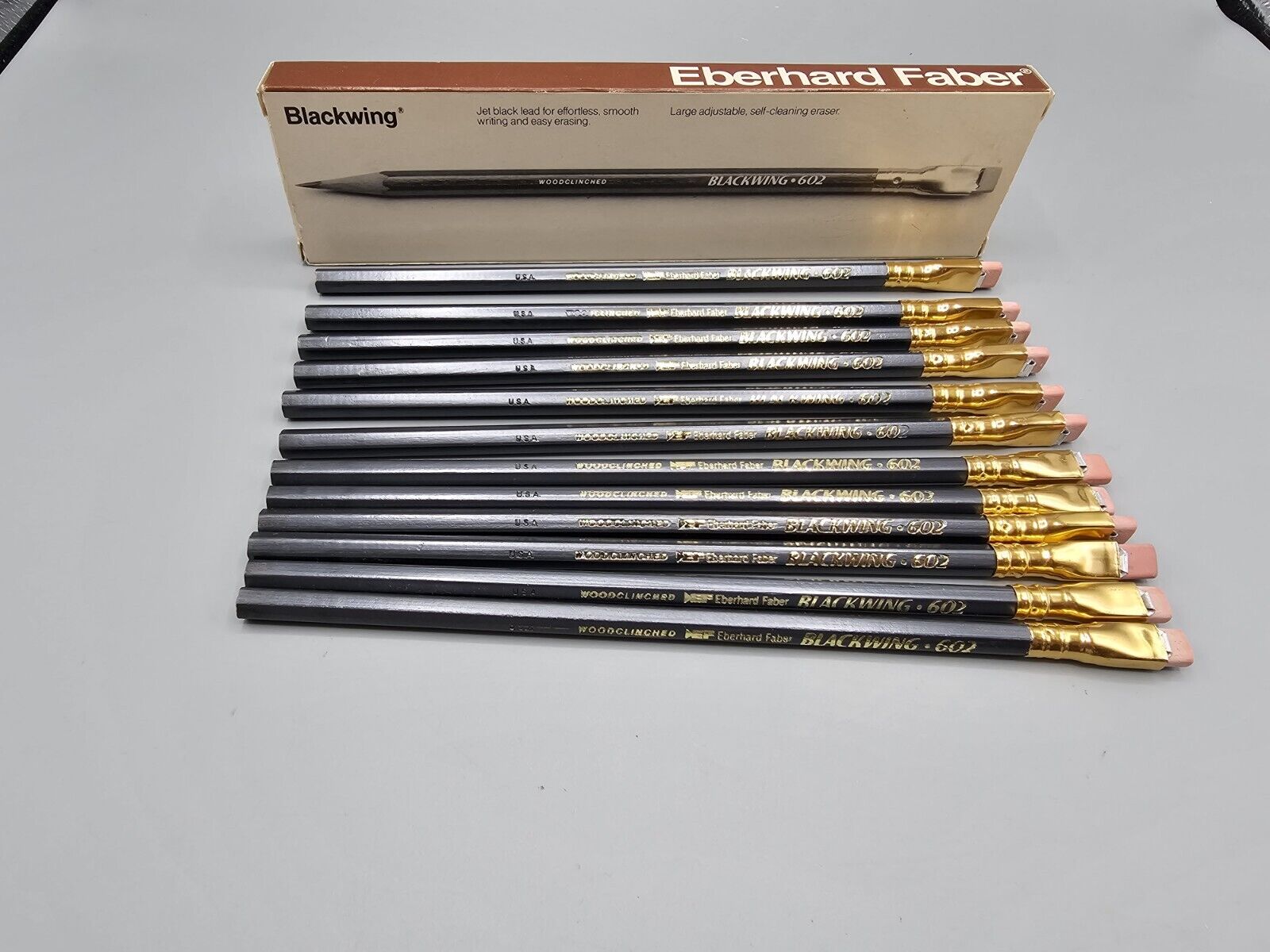 Eberhard Faber Blackwing 602 Pencils Box of 12 New Unsharpened
