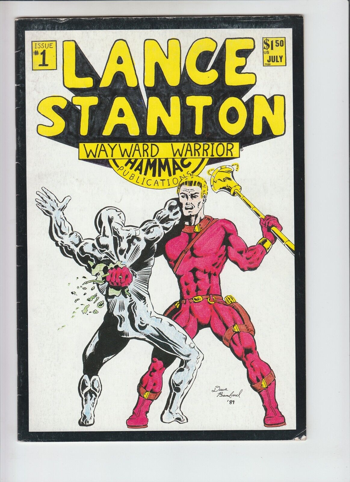 Lance Stanton, Wayward Warrior #1 VG; Hammac | low grade - 1st print - we combin
