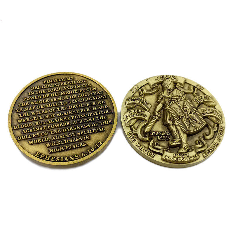 20x Armor of God Commemorative Challenge Coin Collection Commemorative Souvenir