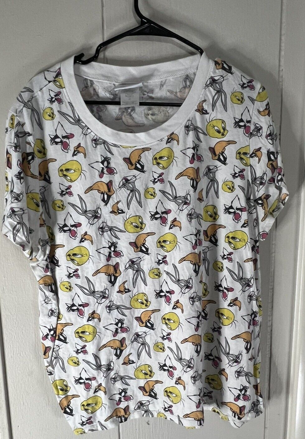 Loony Toons Size 2x Tweety Bugs And Sylvester Graphic Tshirt