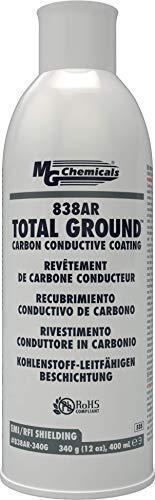 MG Chemicals 838AR Total Ground Carbon Conductive Paint, 12 oz Aerosol Spray Can