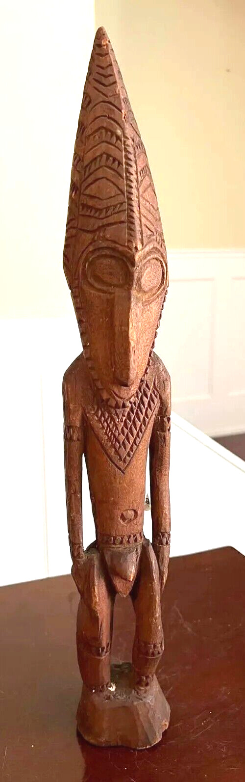 Old Oceanic Sepik River PNG Carving - New Guinea - 20th Century