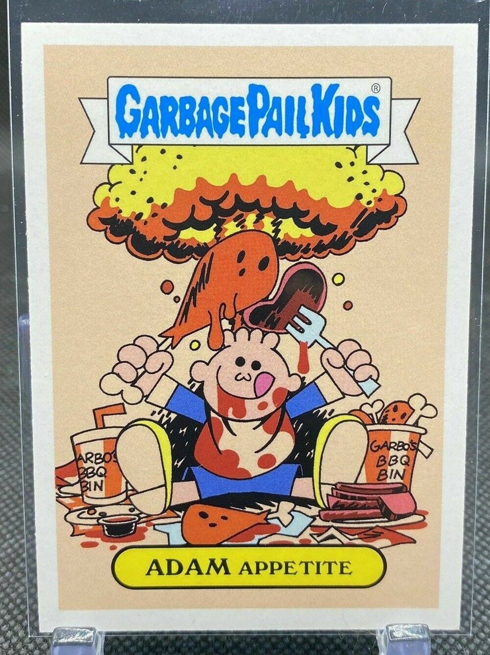 2021 Garbage Pail Kids Food Fight Adam Appetite Digital Redemption Code Card