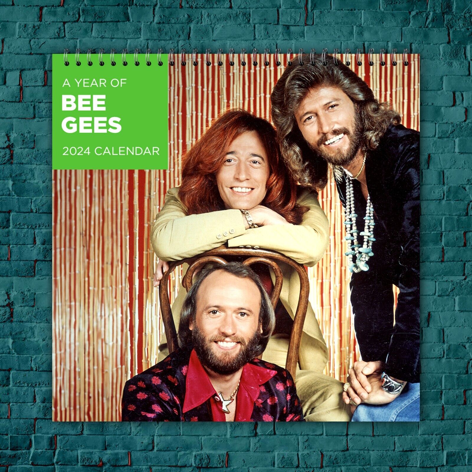 Bee Gees Calendar 2024 | Bee Gees 2024 Celebrity Wall Calendar, Calendar Gifts