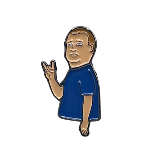 King of The Hill Enamel Pin - Bobby Hill 