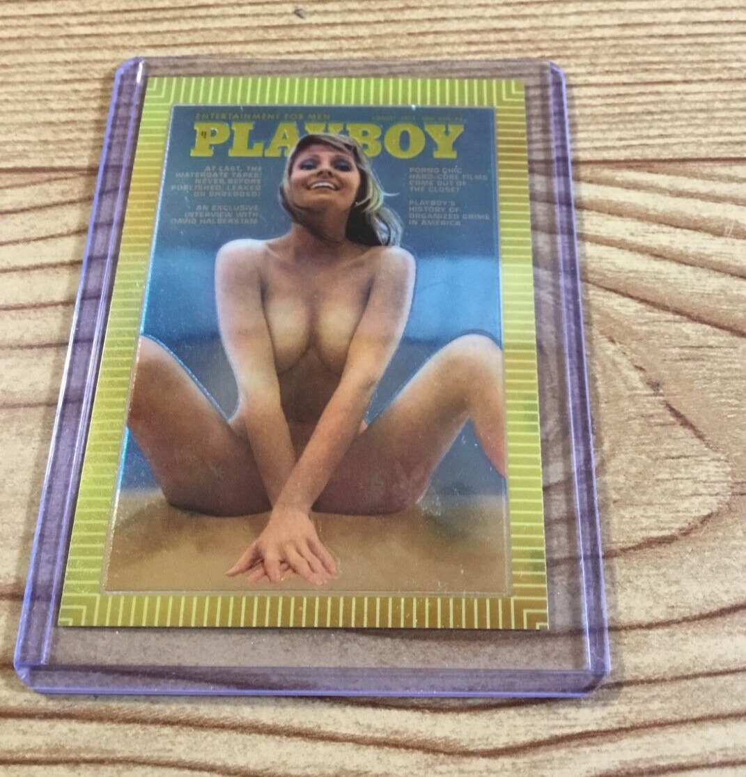 1995 Playboy Chromium Cover Card Edit.2 #141 Vol.20 No. 8 (1973)