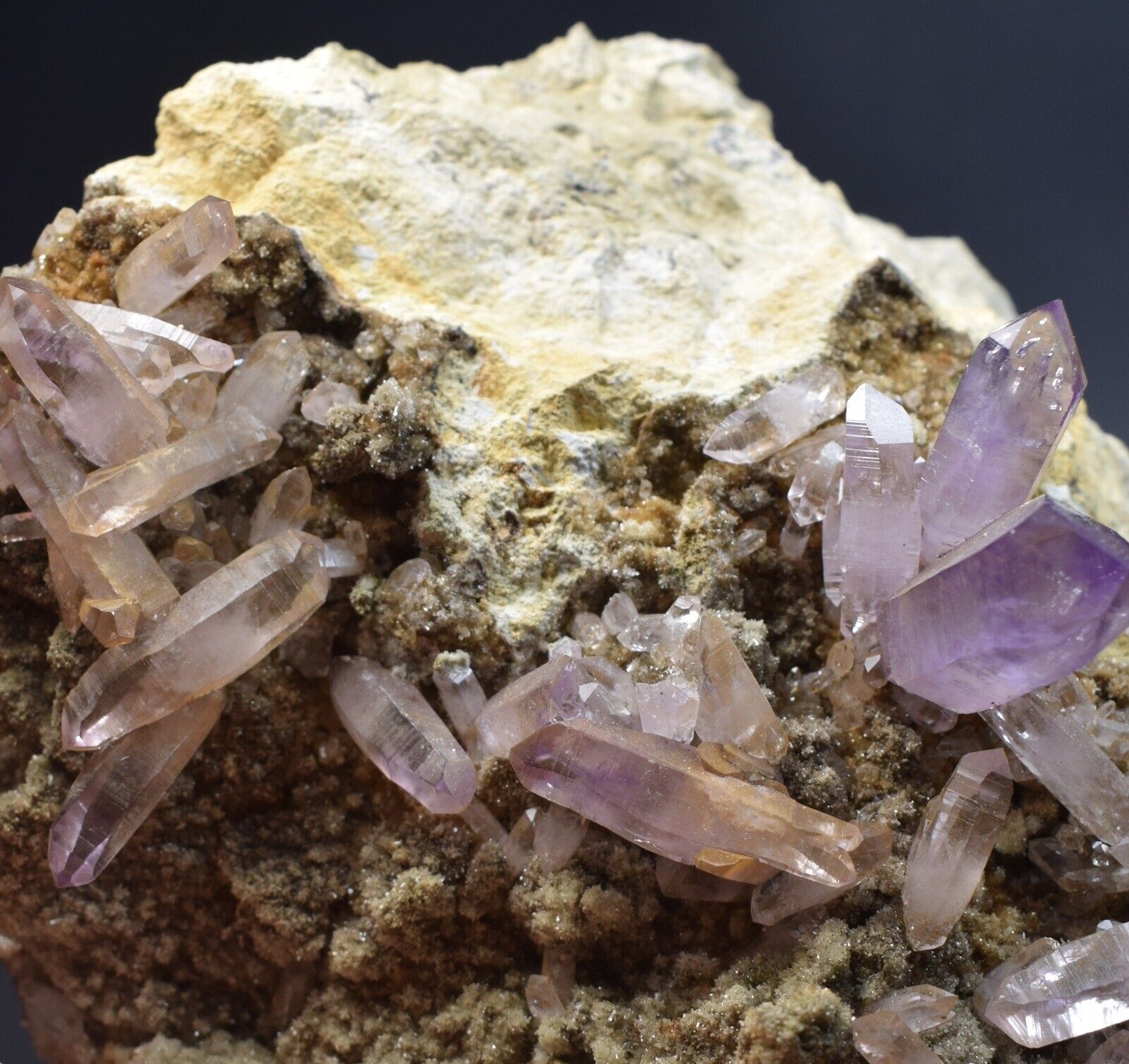 Natural Amethyst Crystal Cluster (Veracruz, Mexico) -  #332