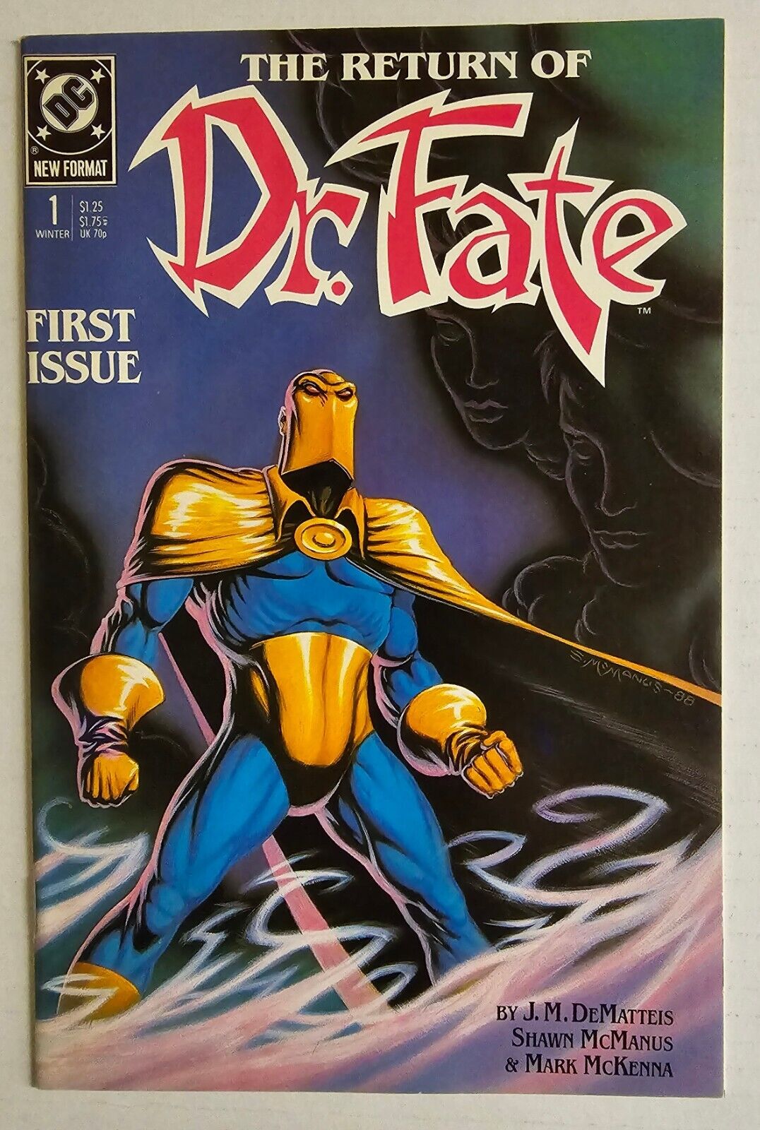 The Return Of Dr. Fate #1 (DC comics, 1988) JSA, DeMatteis