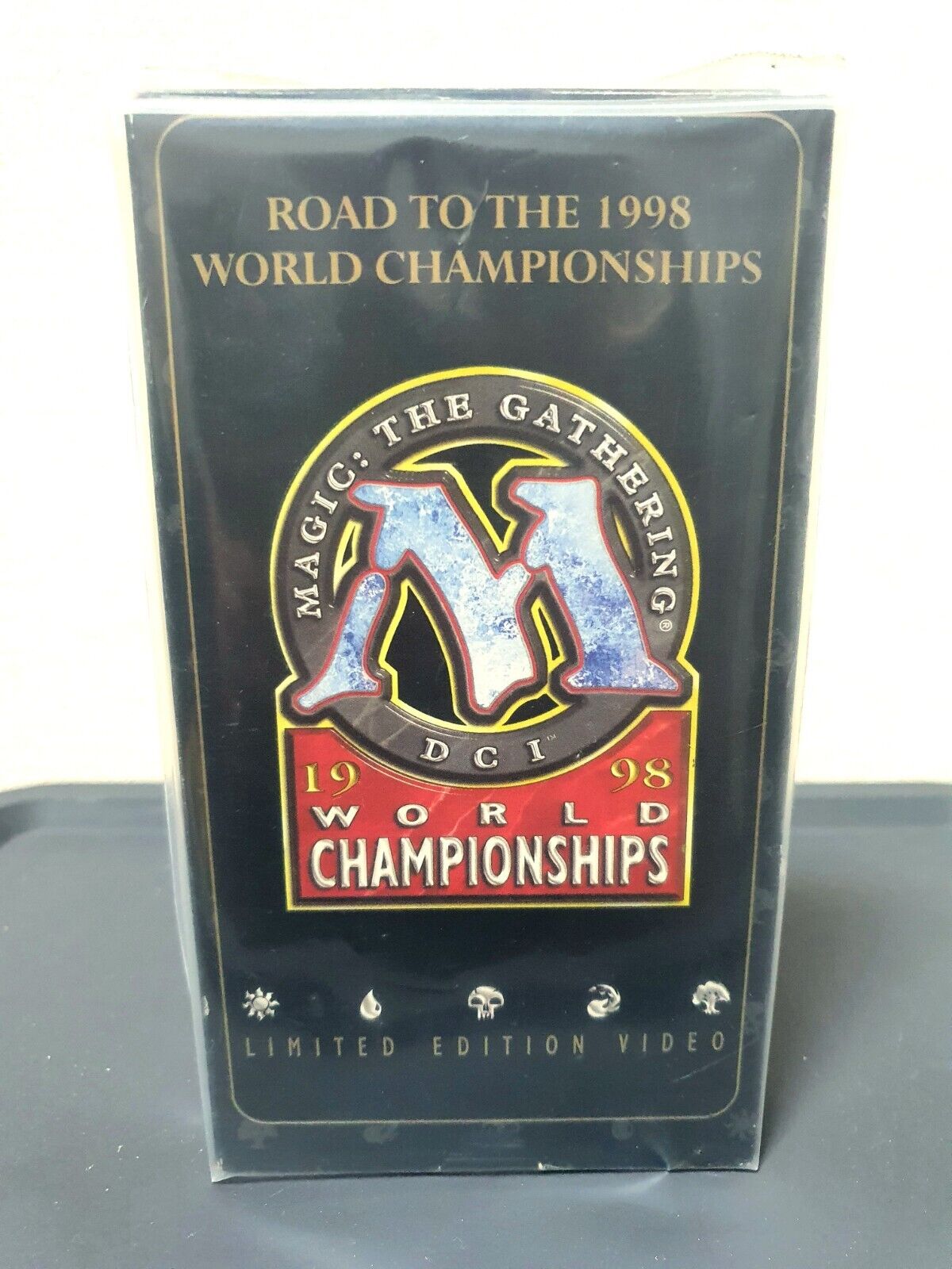 1998 Magic the Gathering MTG Road to World Championships VHS EN