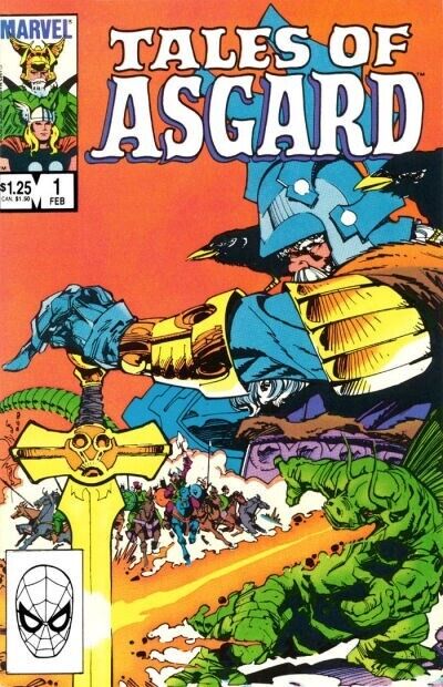 Tales of Asgard (1983) #1 Reprints Backup Thor (1966) #129-136 VF+ Stock Image