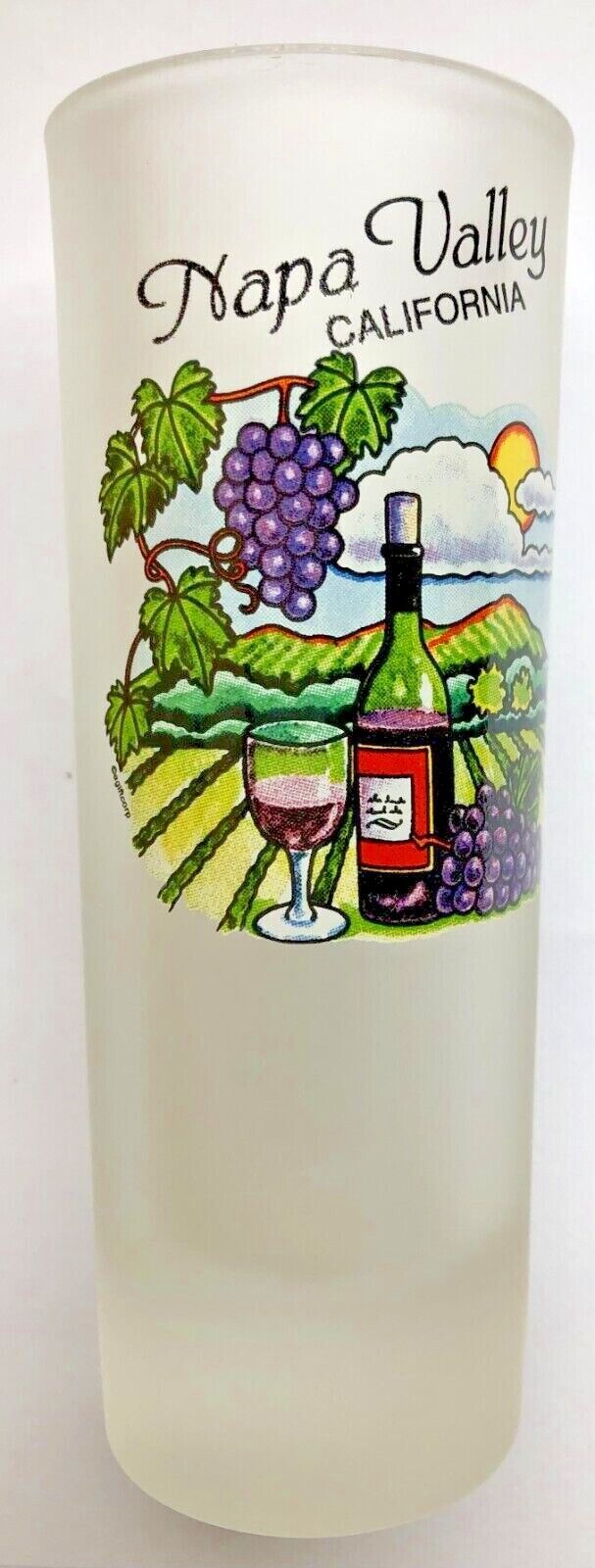 Napa Valley California Vineyards and Wineries Souvenir Shooter Shot Glass