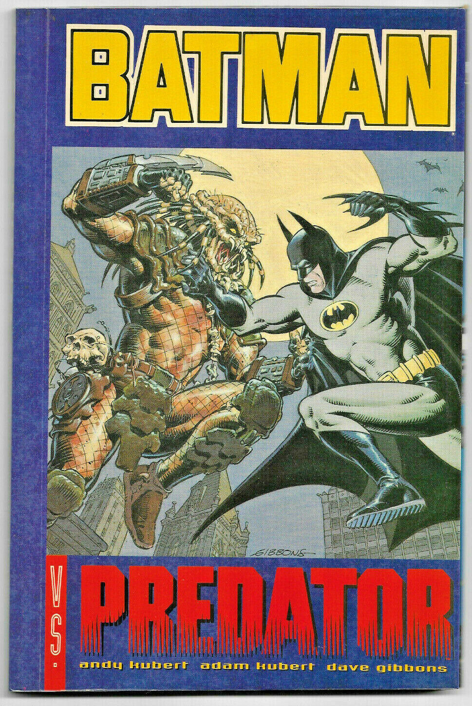 BATMAN VS PREDATOR TPB NM 1992 ULTRA SCARCE EURO VARIANT EDITION DC COMICS
