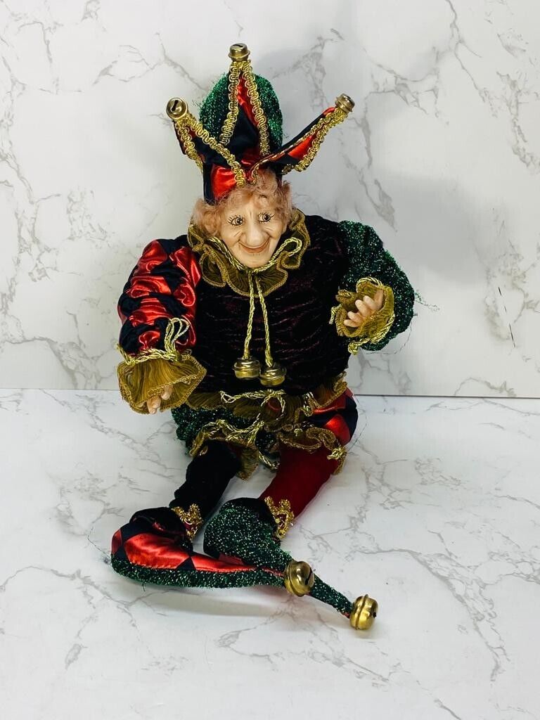Vintage Jester Doll Shelf Sitter Katherine\'s Collection
