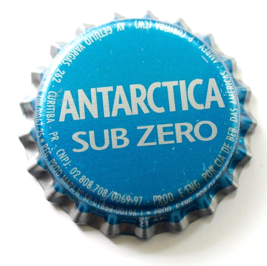 Brazil Antarctica Sub Zero - Beer Bottle Cap Kronkorken