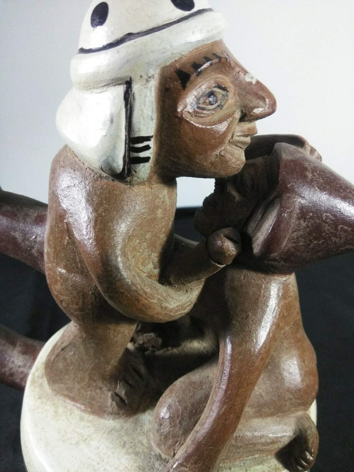Moche Peruvian Erotic Sexuality Huaco  Handmade / Reproduction Pottery