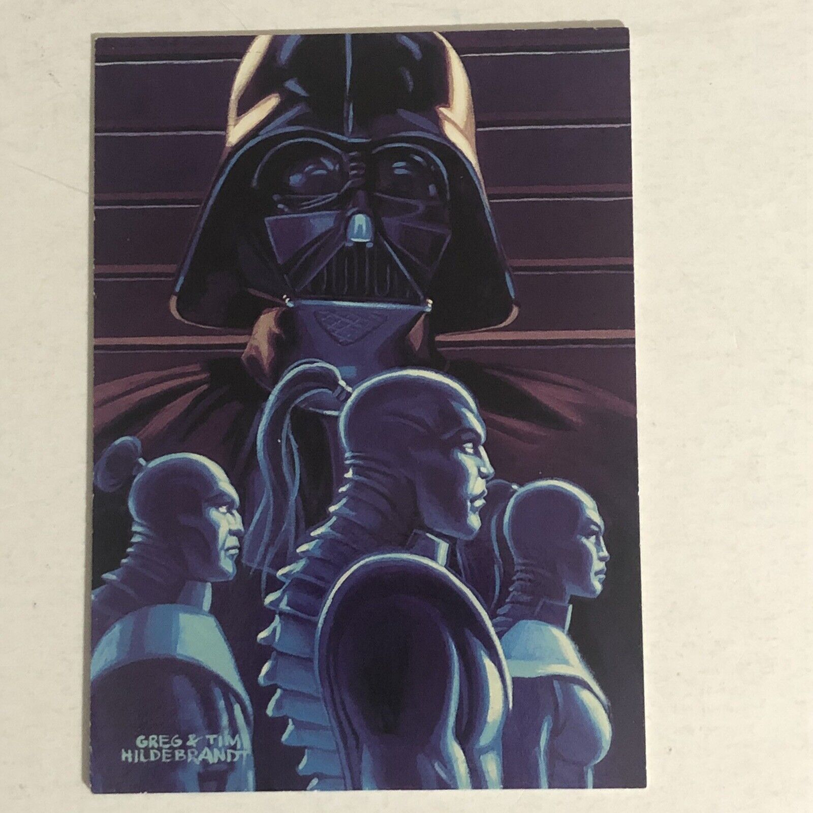 Star Wars Shadows Of The Empire Trading Card #56 Vader Discovers Xizor’s Secret