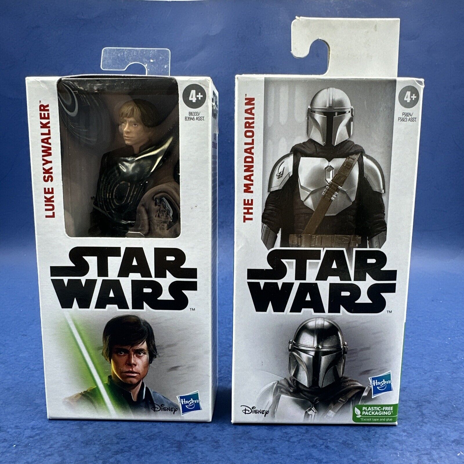 Star Wars Action Figure -Luke Skywalker - Hasbro Disney Open Box Fast Shipping