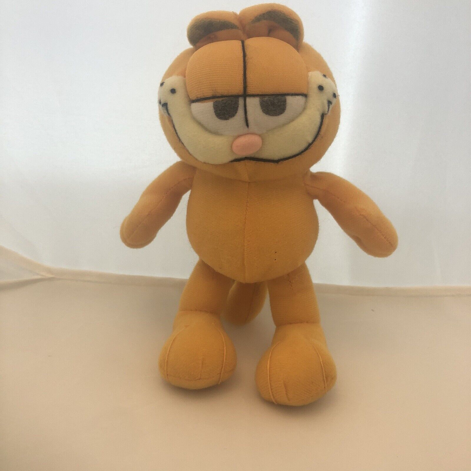 Garfield 7 Inch Plush Doll Missing Tag Felt Cloth Body Please See Description