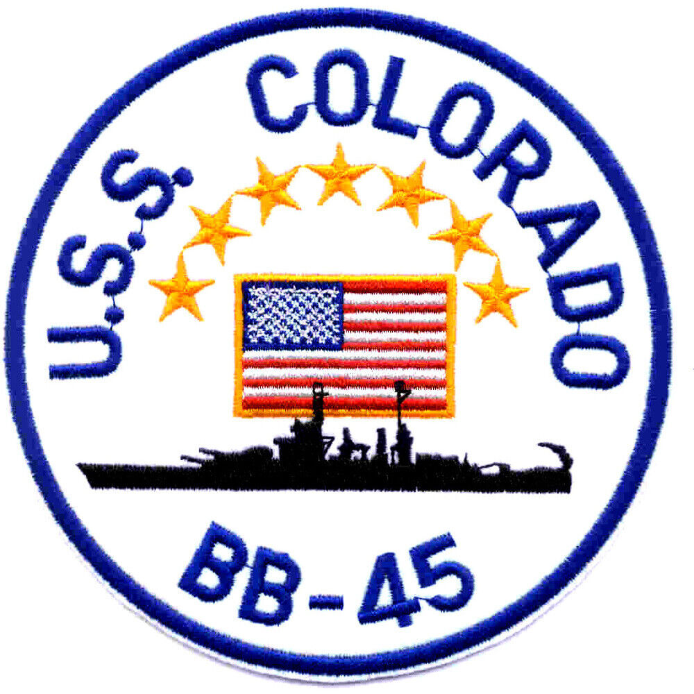 BB-45 USS Colorado Patch