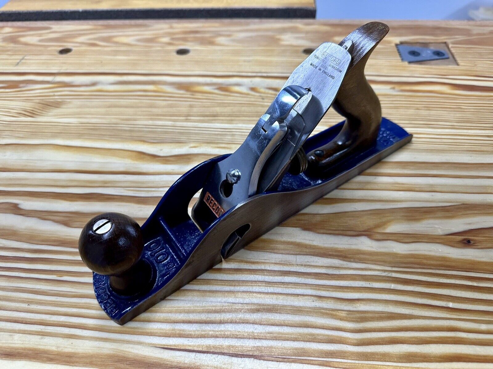 Vintage Record No 010 Carriage Makers Rebate Plane Made In England Sharp & Ready