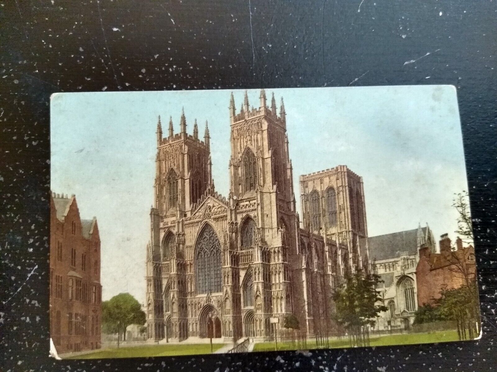 Great Northern RW Cathedral York Minister Church Religious Photo Postcard