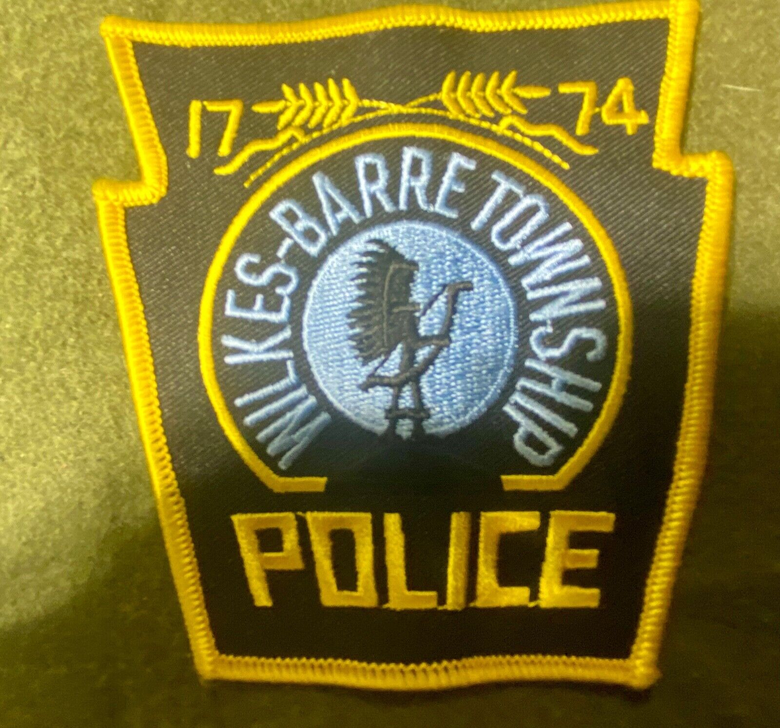 POLICE PATCH:  WILKES-BARRE TOWNSHIP, PENNSYLVANIA