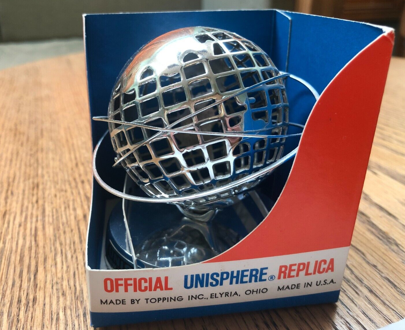 1964-65 New York World\'s Fair Official Unisphere Replica Model in Original Box