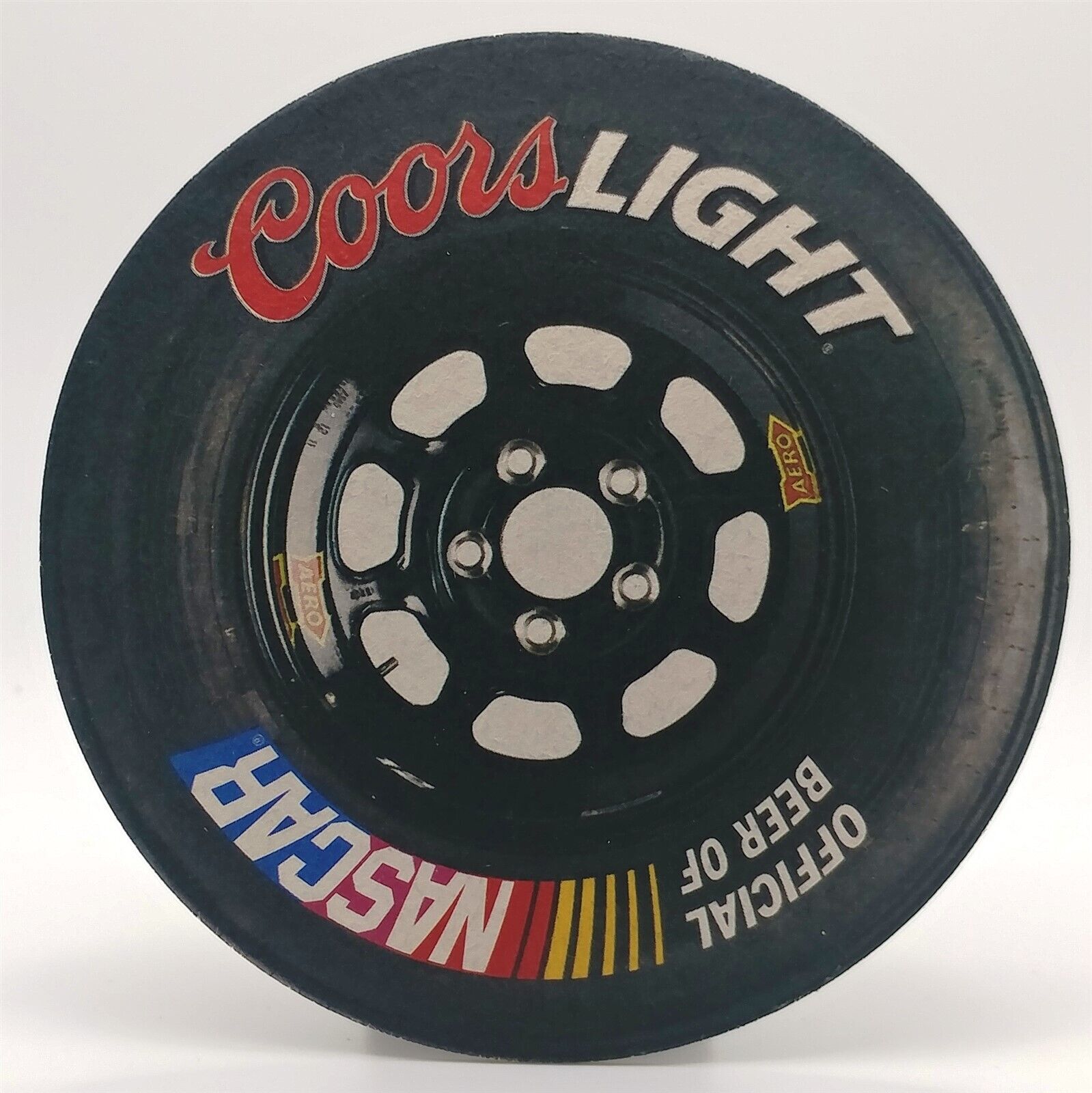 2013 Coors Light Official Beer of Nascar Beer Coaster-Golden Colorado-R445