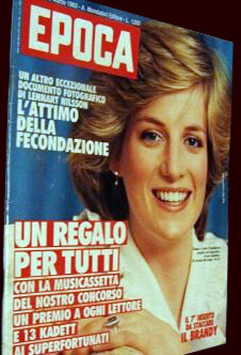 PRINCESS DIANA - LADY DI, PRINCE CHARLES & WILLIAM - Epoca Magazine Italy 1983