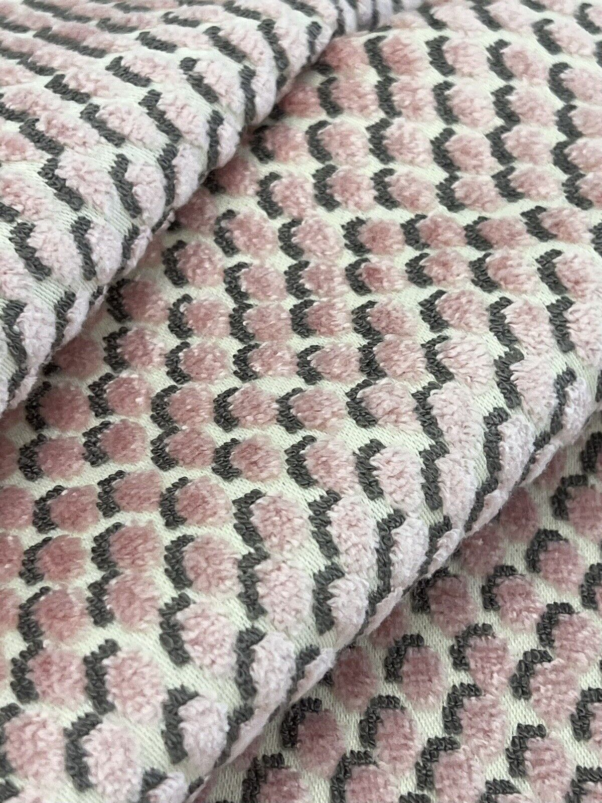Kravet Kate Spade Velvet Dots Uphol Fabric- Mazzy Dot / Blush 2.30 yds 34051-711