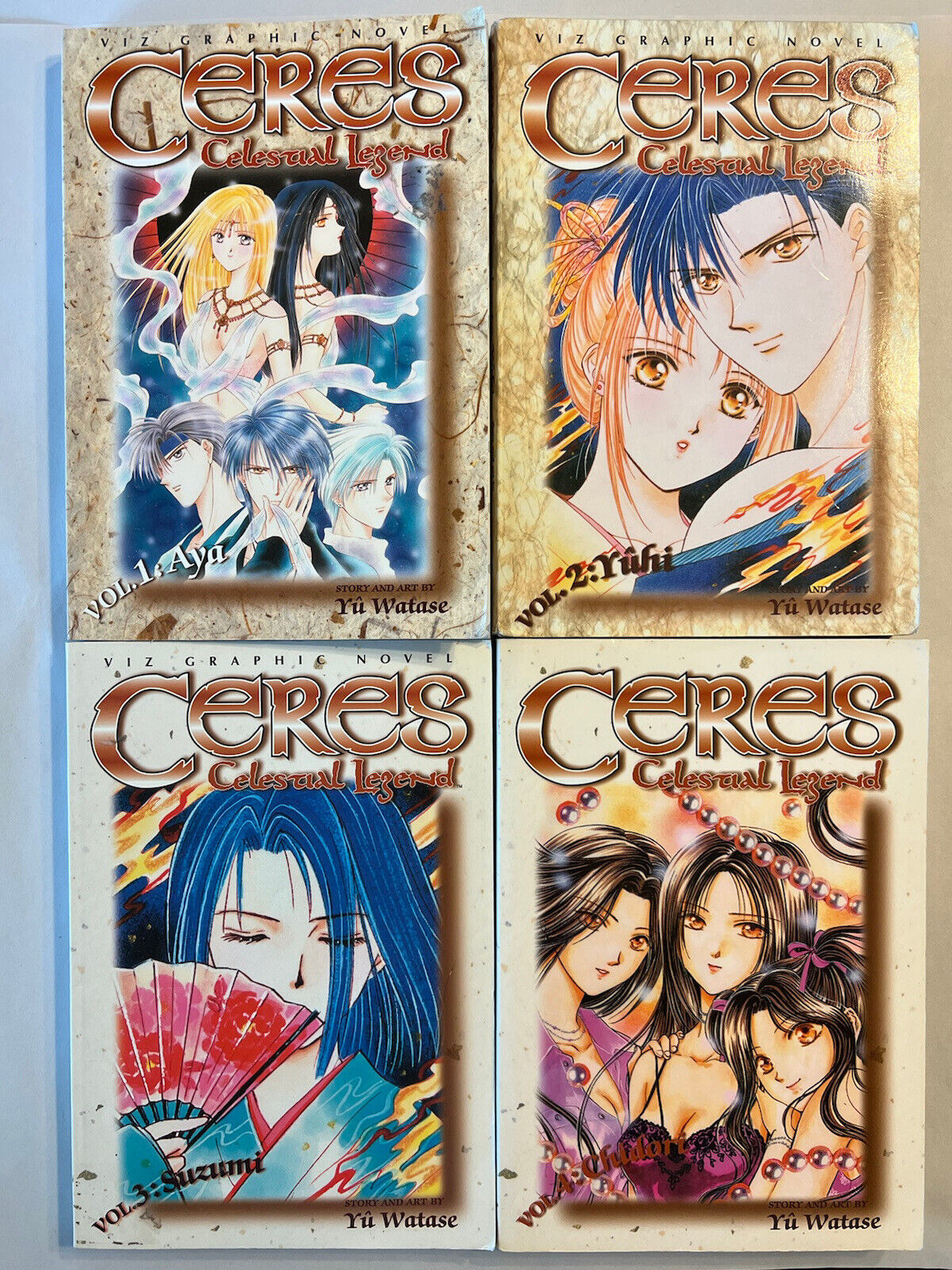 Ceres Celestial Legend 1-4 Manga 🪄 Fantasy Romance English Viz Over-Sized