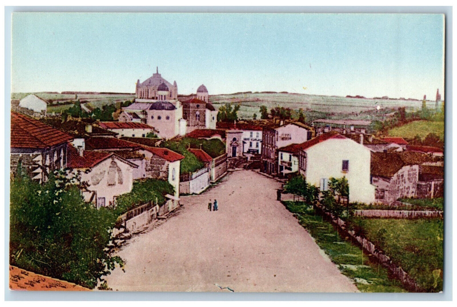 Ars-sur-Formans (Ain) France Postcard General View c1910 Unposted Antique