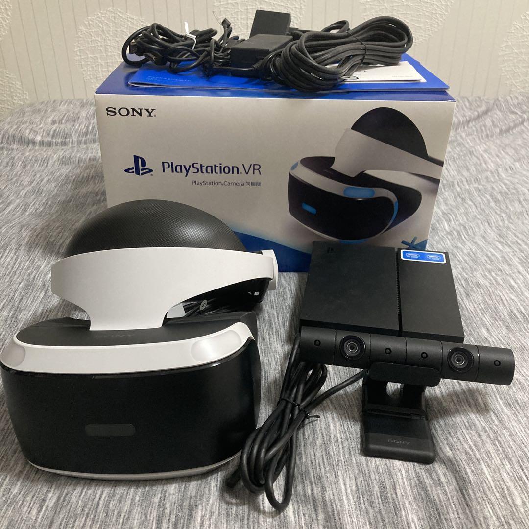 SONY PlayStation VR PlayStation Camera Headset CUHJ-16001 WHITE HDMI Display