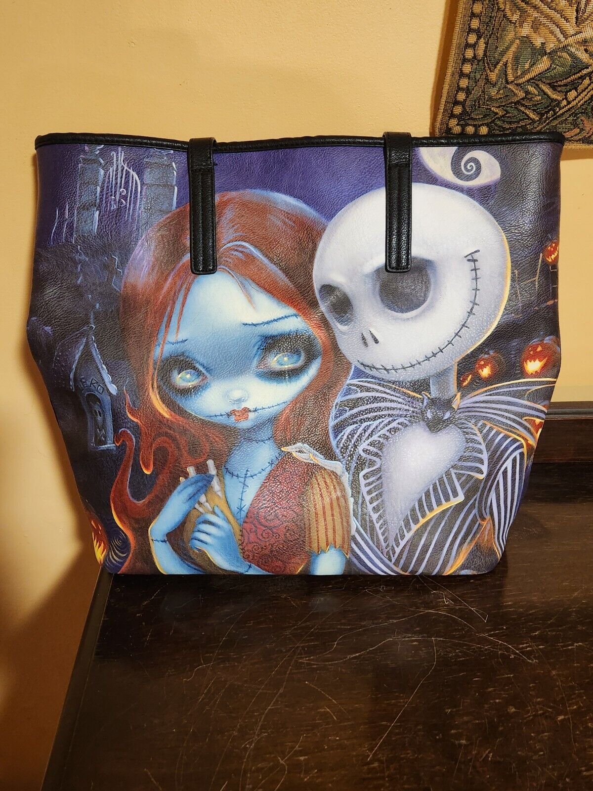 Disney Nightmare Before Christmas Jasmine Becket-Griffith Tote
