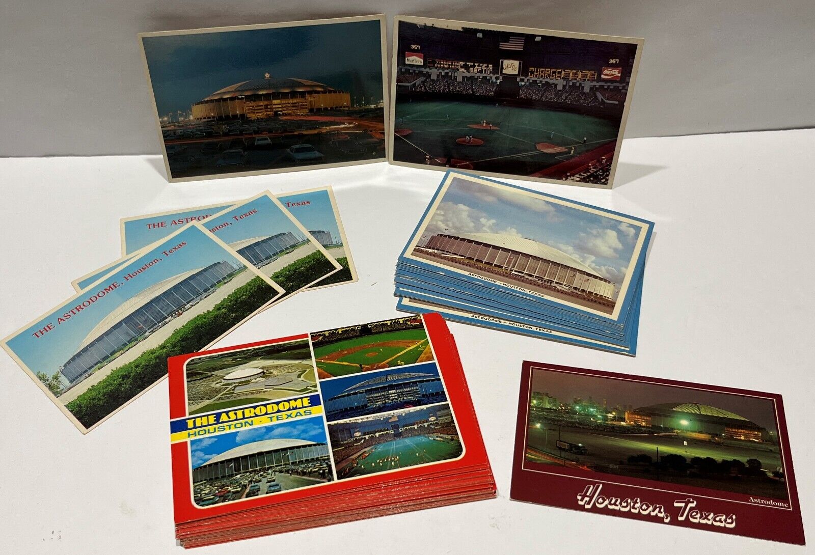 THE ASTRODOME Houston Texas Vintage Collection of Mixed Postcards Lot of 59