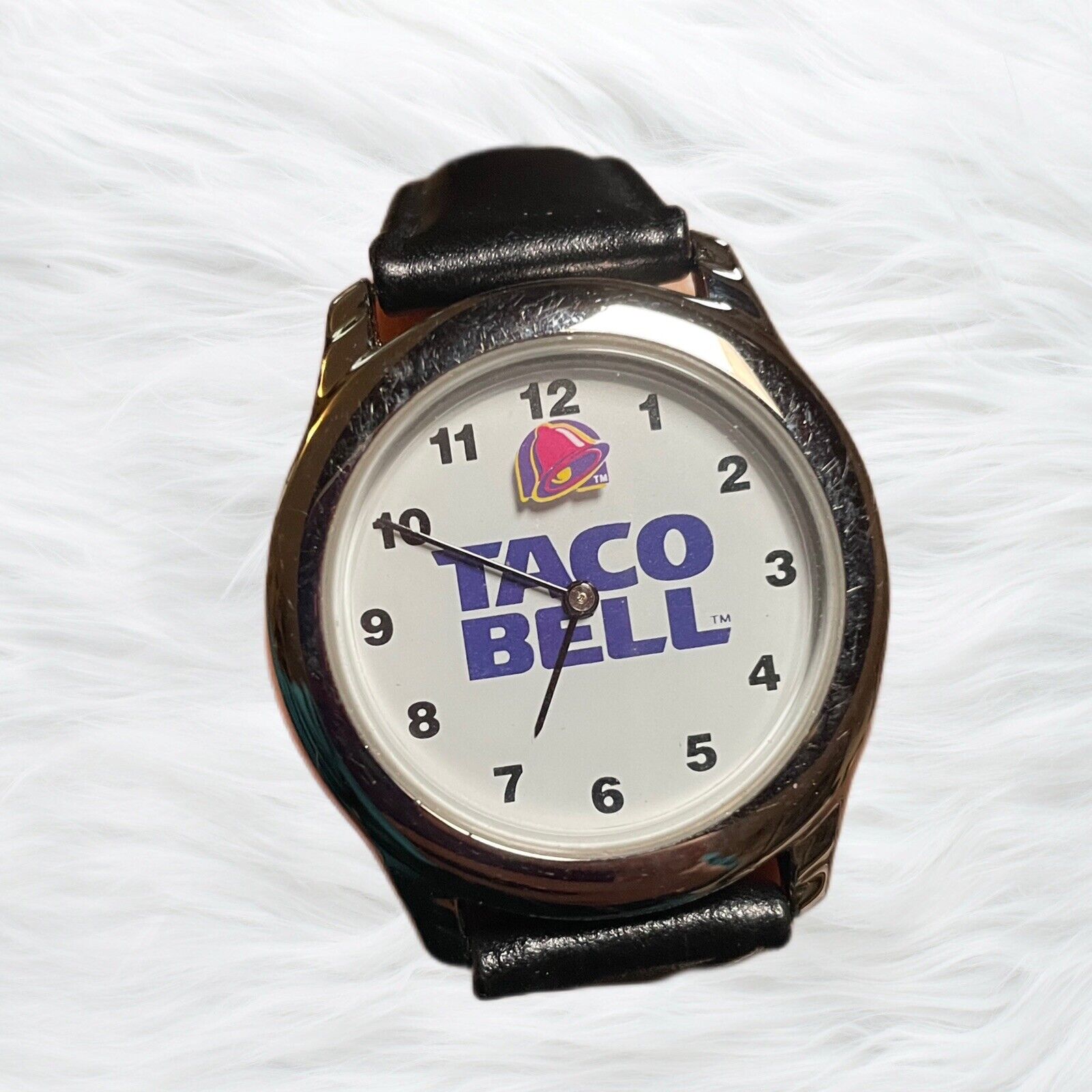 VTG Rare Taco Bell Floating Taco Service Wrist Watch