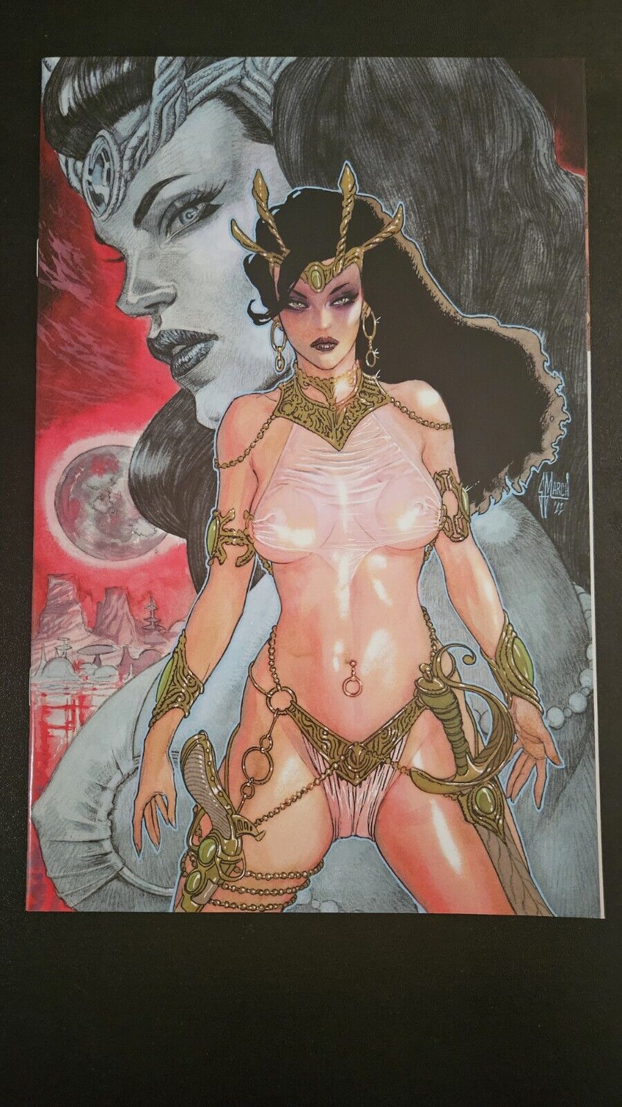 John Carter of Mars #1 Guillem March Virgin Variant LTD To 400 With COA NM