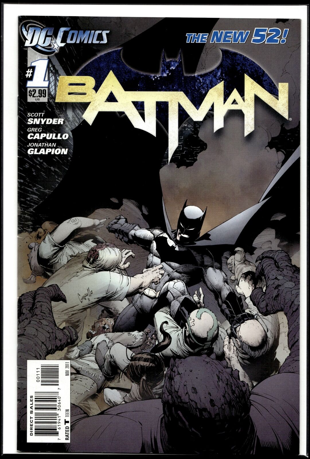 2011 Batman #1 KPC DC Comic