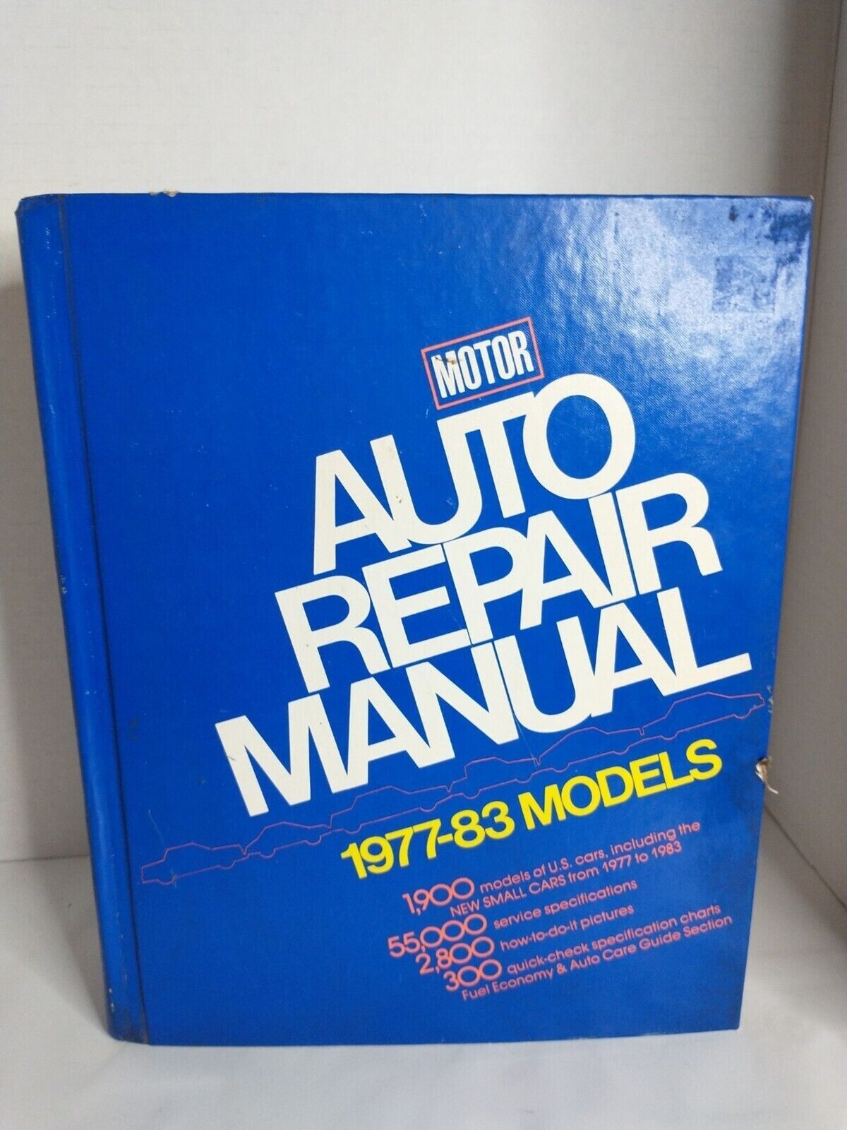 VINTAGE 1982 MOTOR AUTO REPAIR MANUAL 1977-1983 MODELS HARDCOVER BOOK