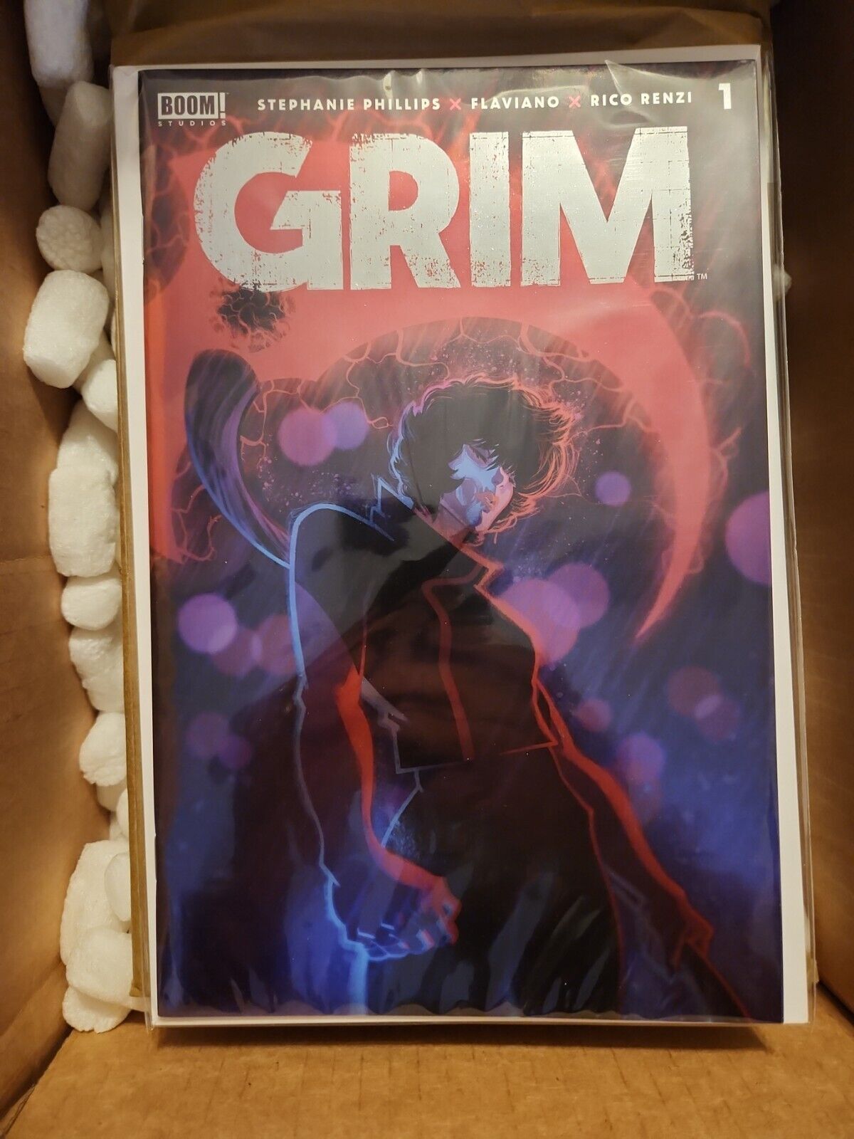 LCSD 2022 GRIM #1  Flaviano Foil Variant BOOM STUDIOS NM Ships Same Day