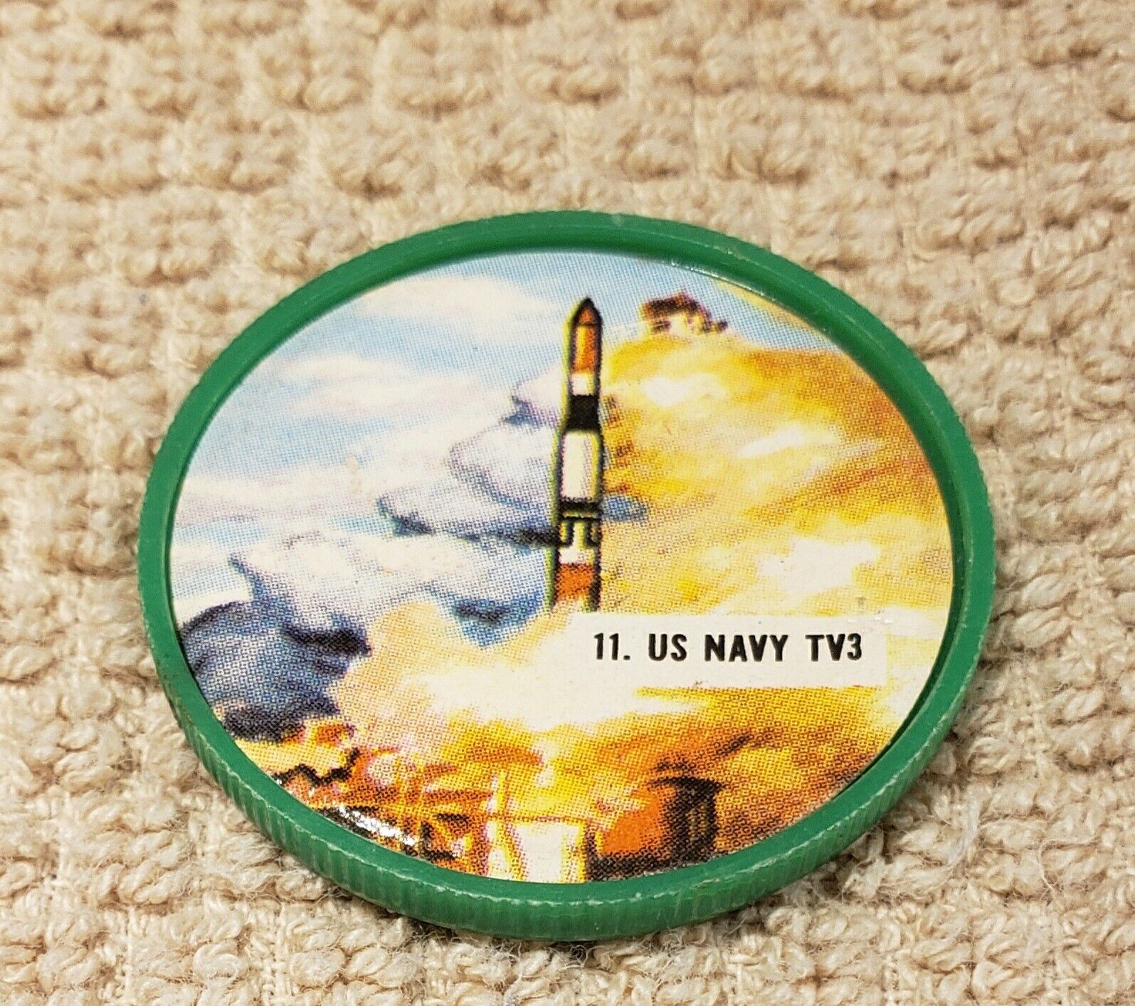 Vintage Advertizing Space Coin