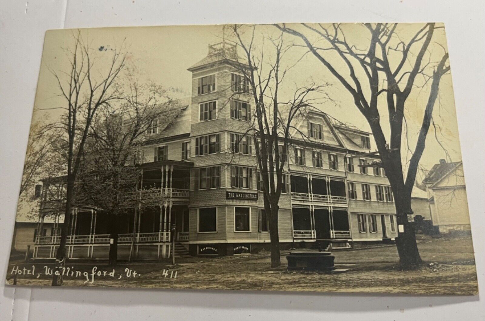 RPPC Hotel, Wallingford, Vt 1908