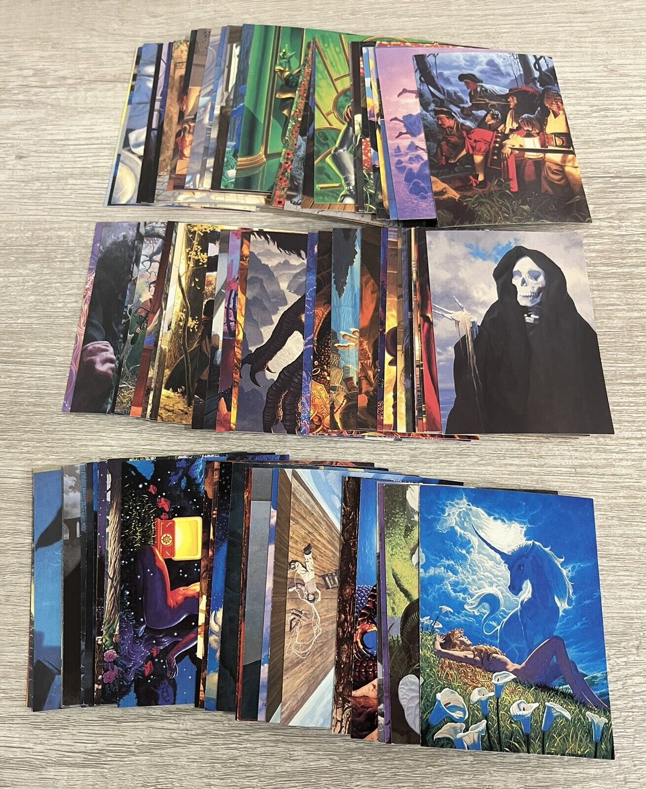 The Fantasy Art of Greg Hildebrandt Collector Trading Cards Set of 90 1992 U2