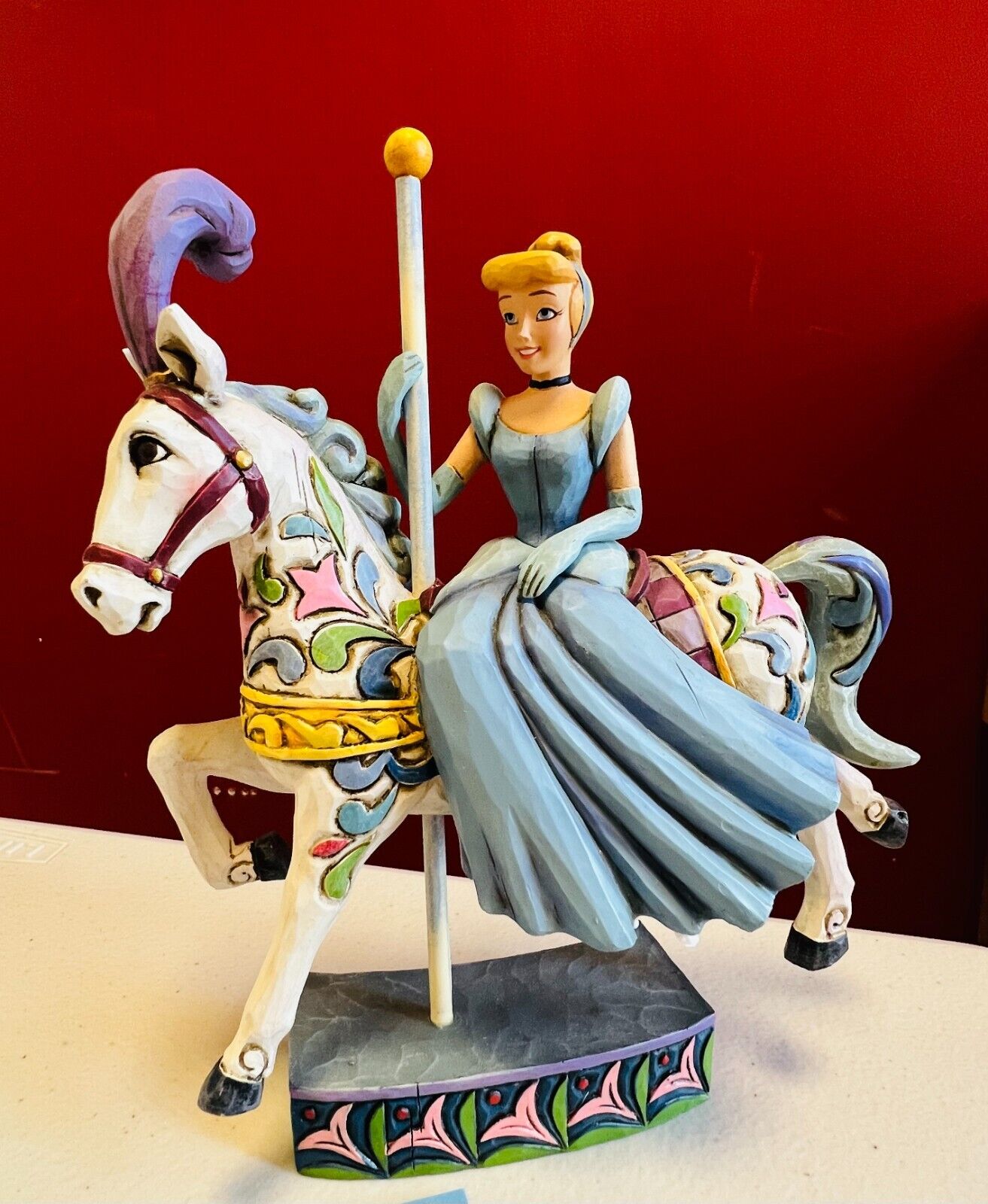 Jim Shore Disney Princess of Beauty Cinderella Carousel Horse 4011745