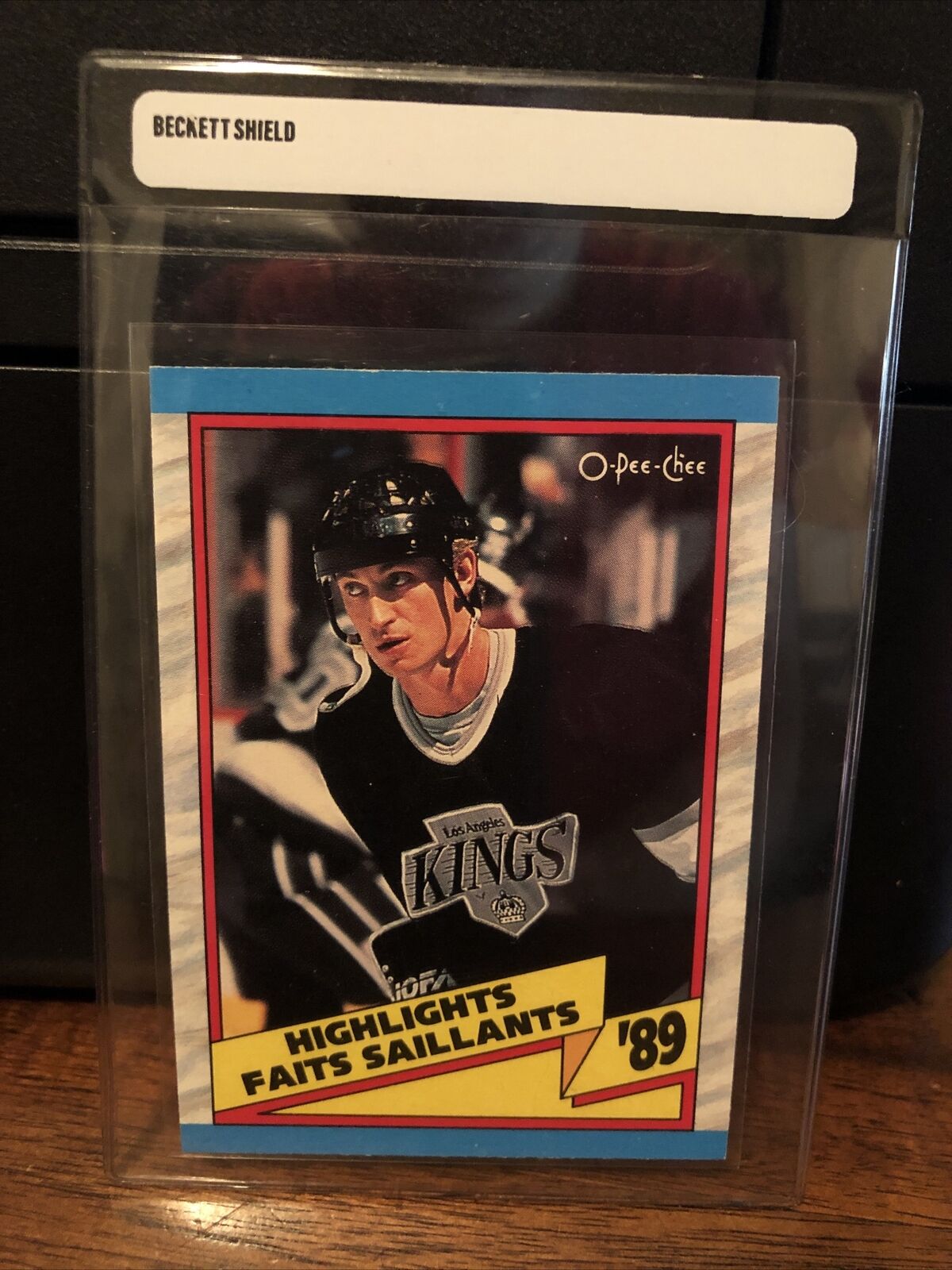 1989-90 O-Pee-Chee OPC Wayne Gretzky Hockey Card #325 NM-MT 