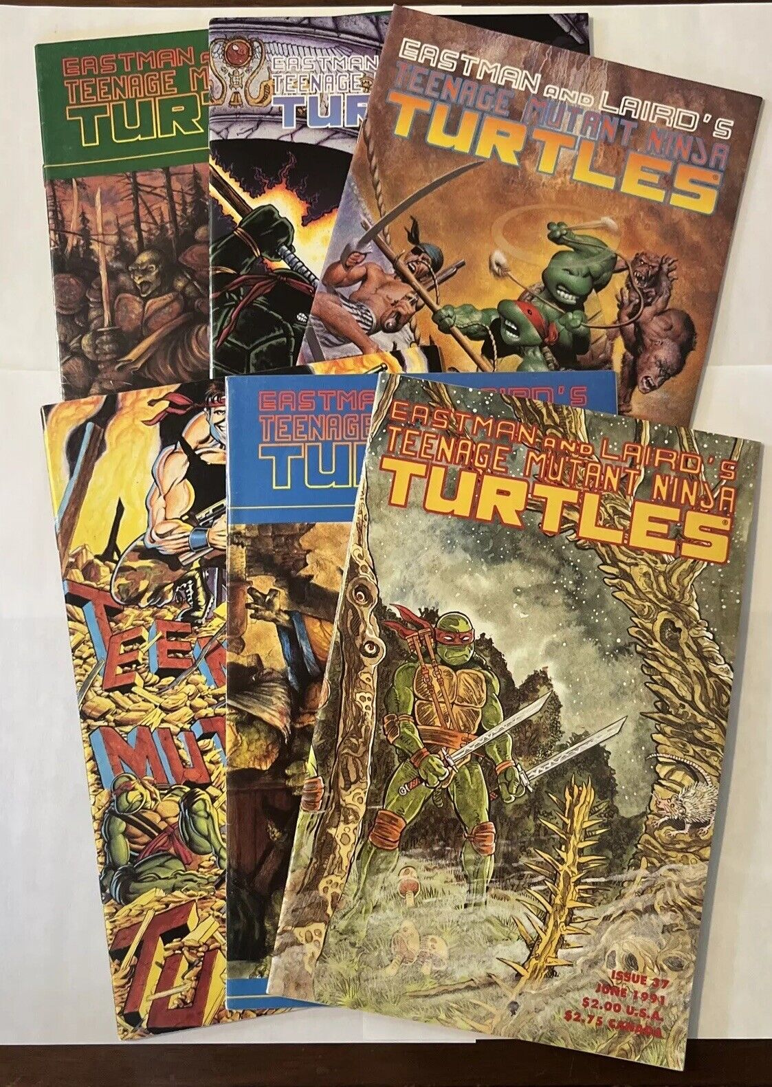 Teenage Mutant Ninja Turtles #31, 32, 33, 34, 35, 37 Mirage Vol 1 TMNT