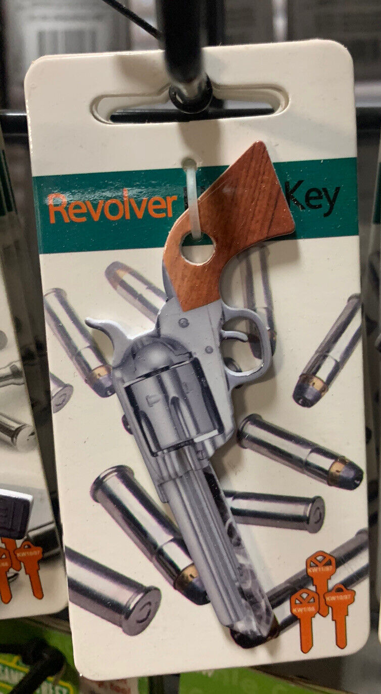 New Uncut Revolver Gun Shape House Key Blank for Kwikset KW1 KW10 KW11 3054