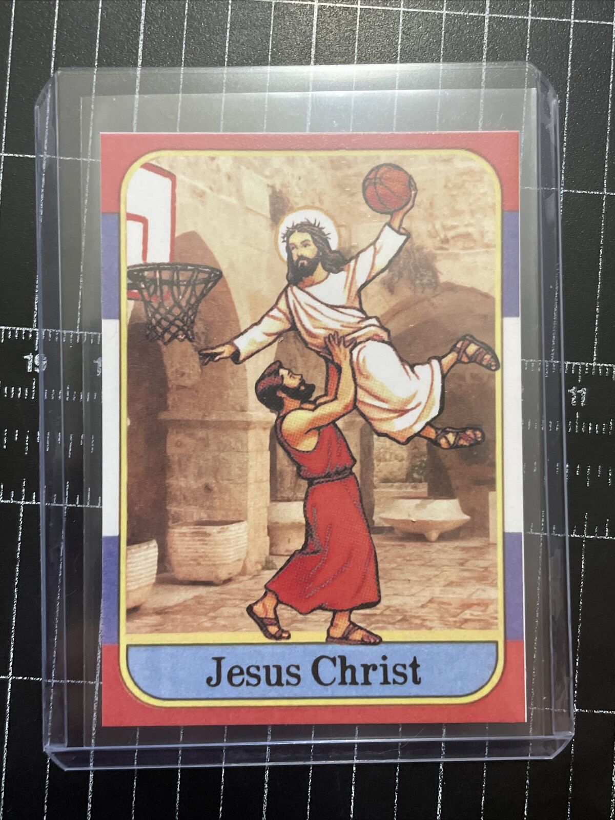 ‘86 Jesus Christ Rookie Card Custom Art Card Limited By MPRINTS